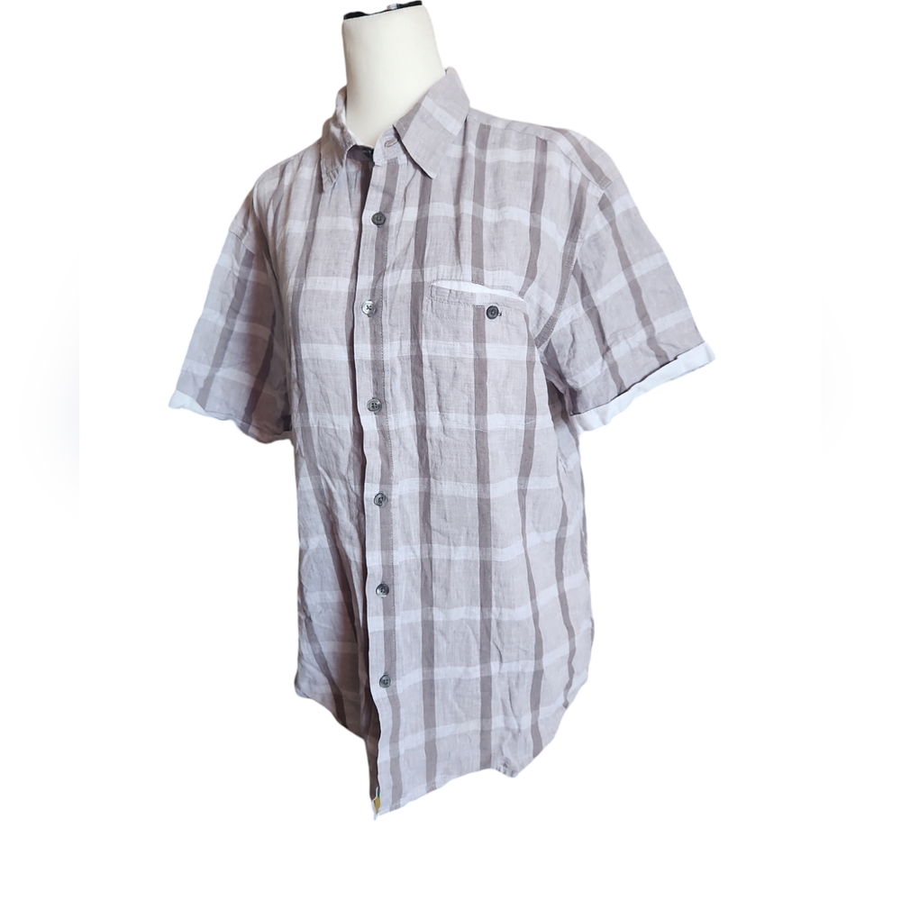 Bruno shirt Linen blend size M